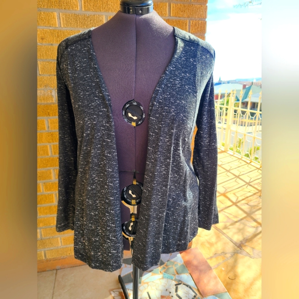 MERONA distressed grey cardigan XXL